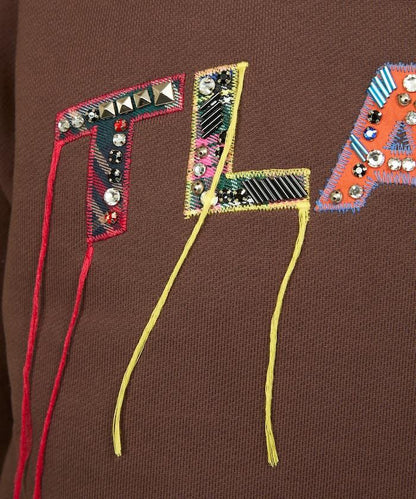 徽章水鑽標誌衛衣