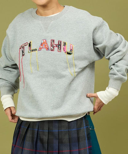 徽章水鑽標誌衛衣