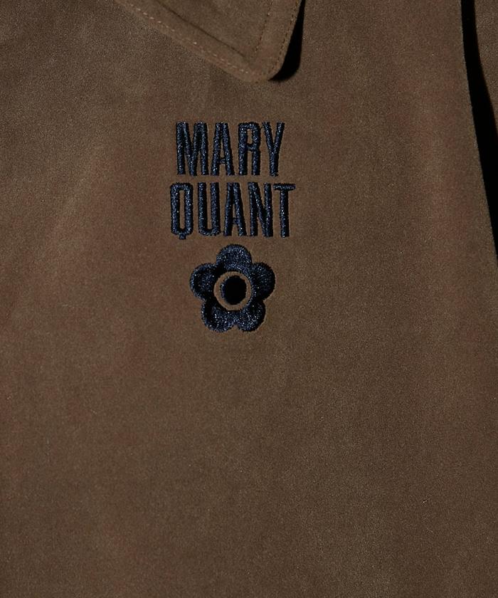 麂皮絨質感 單點刺繡 外套