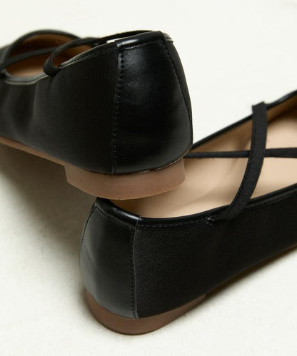 刺繡緞面芭蕾舞鞋