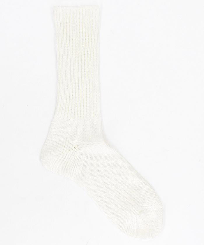 粗針羅紋編織圓領襪（適合25.0-27.0cm）