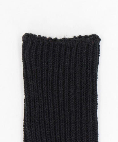 粗針羅紋編織圓領襪（適合25.0-27.0cm）