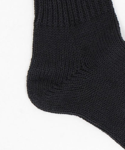 粗針羅紋編織圓領襪（適合25.0-27.0cm）