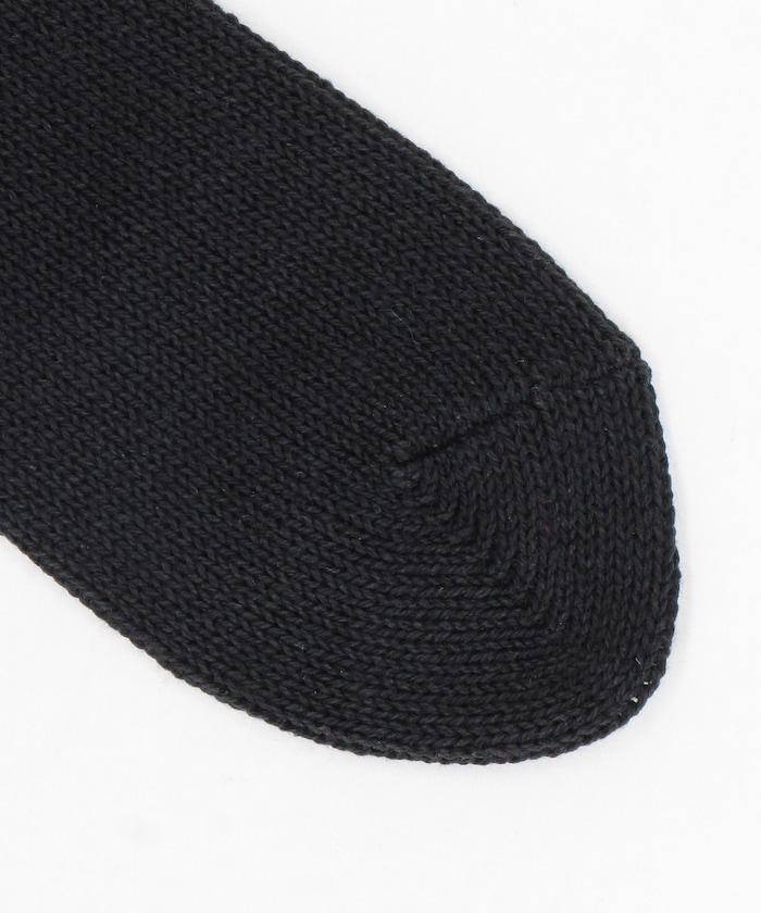 粗針羅紋編織圓領襪（適合25.0-27.0cm）