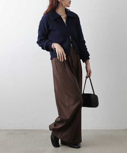 帶領雙拉鍊開衫