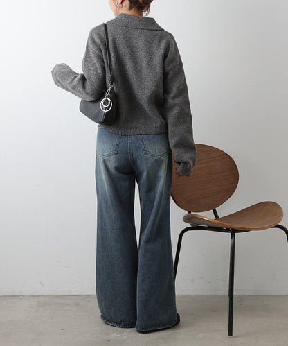 帶領雙拉鍊開衫