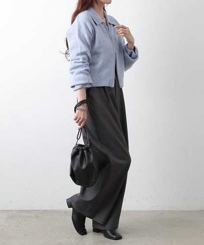 帶領雙拉鍊開衫