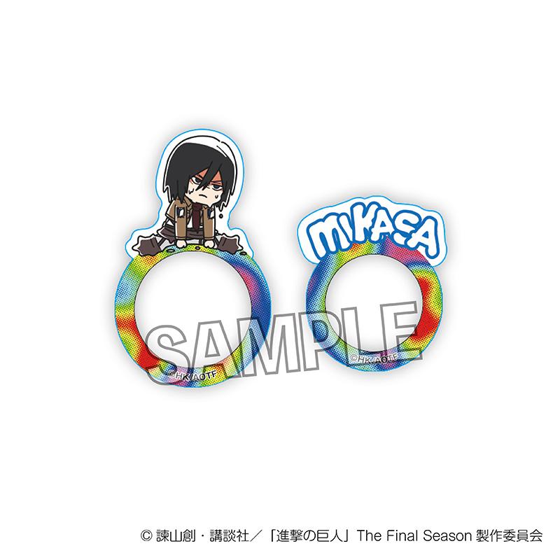 《進擊的巨人》 ATSUI指尖透明戒指 米卡莎