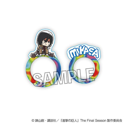 《進擊的巨人》 ATSUI指尖透明戒指 米卡莎