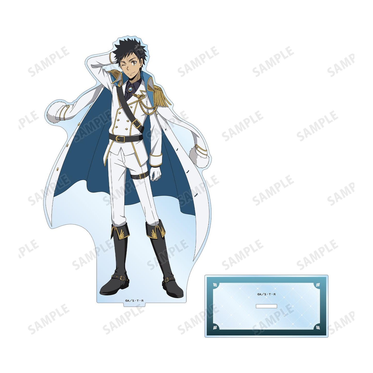 《家庭教師HITMAN REBORN!》全新繪製 山本武 白色服裝ver. 超大亞克力立牌