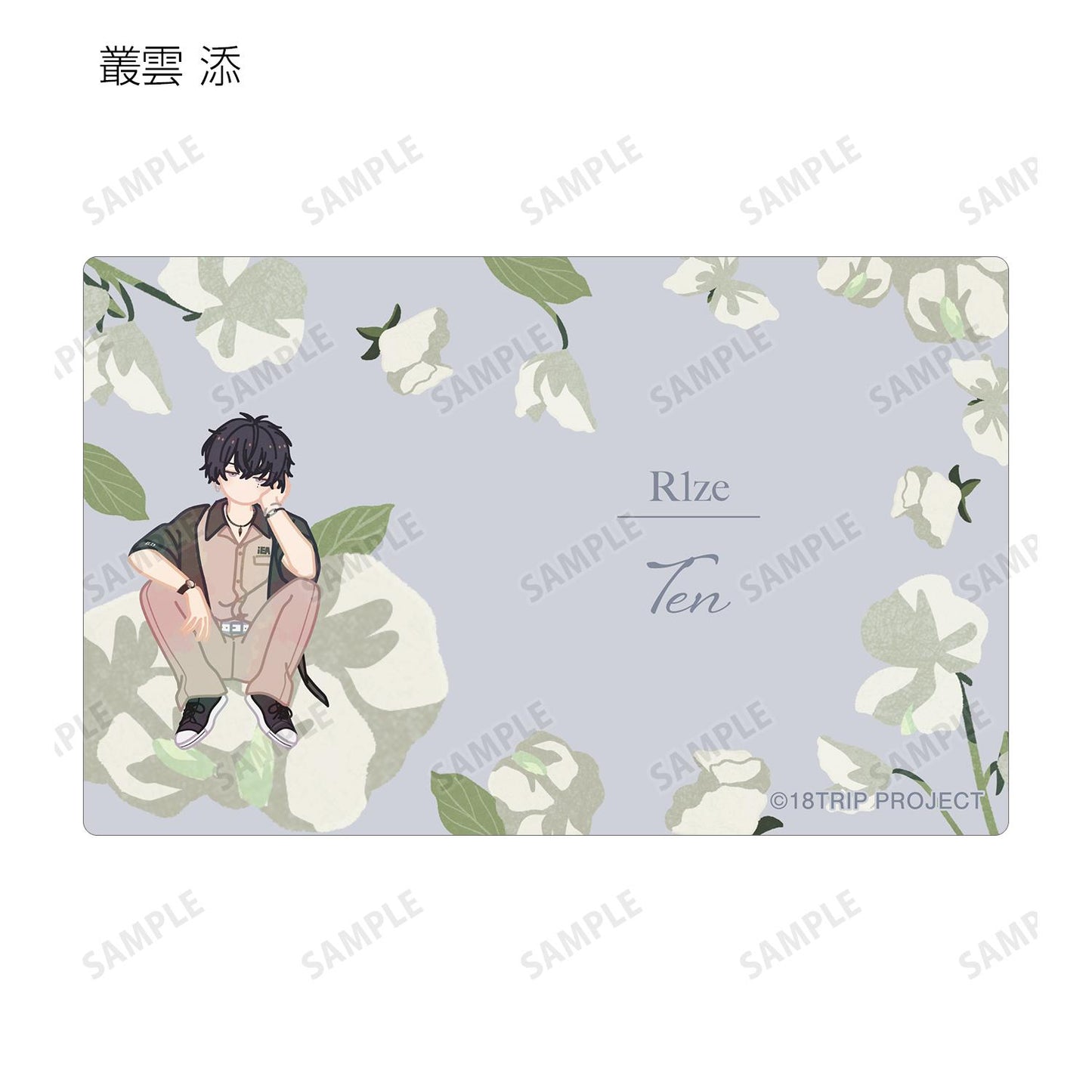 18TRIP_隨機 Botania 卡片貼紙 ver.A（單位/全套BOX）【全套BOX/10個裝】