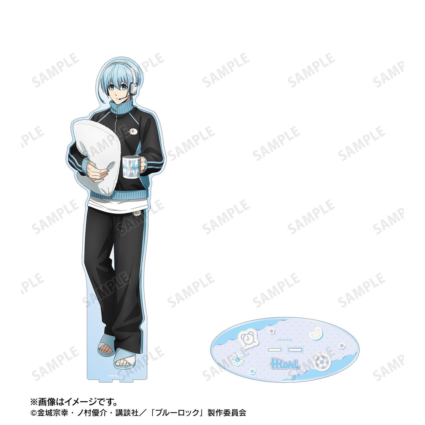 《藍色監獄》繪製 冰織羊 晨間日常ver. 超特大亞克力立牌