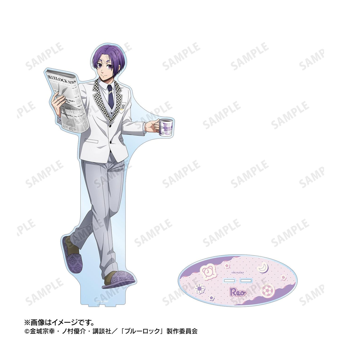 《藍色監獄》繪製 御影玲王 晨間日常ver. 超特大亞克力立牌