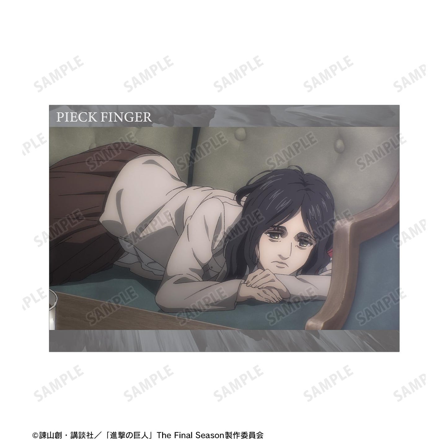 《進擊的巨人》_皮克 場景A5插畫卡