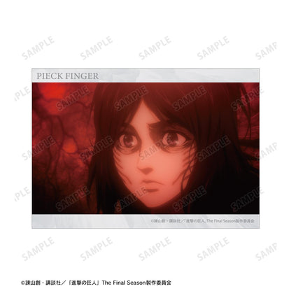 《進擊的巨人》_皮克 場景A5插畫卡