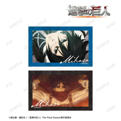 《進擊的巨人》米卡莎 場景插畫卡2枚套裝 vol.2