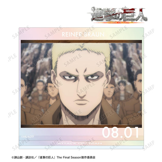 《進擊的巨人》萊納 場景插畫極光大號亞克力立牌