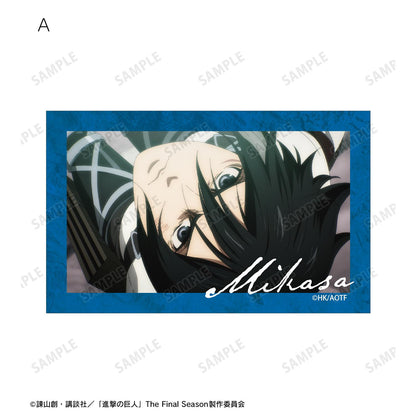 《進擊的巨人》米卡莎 場景插畫卡2枚套裝 vol.2