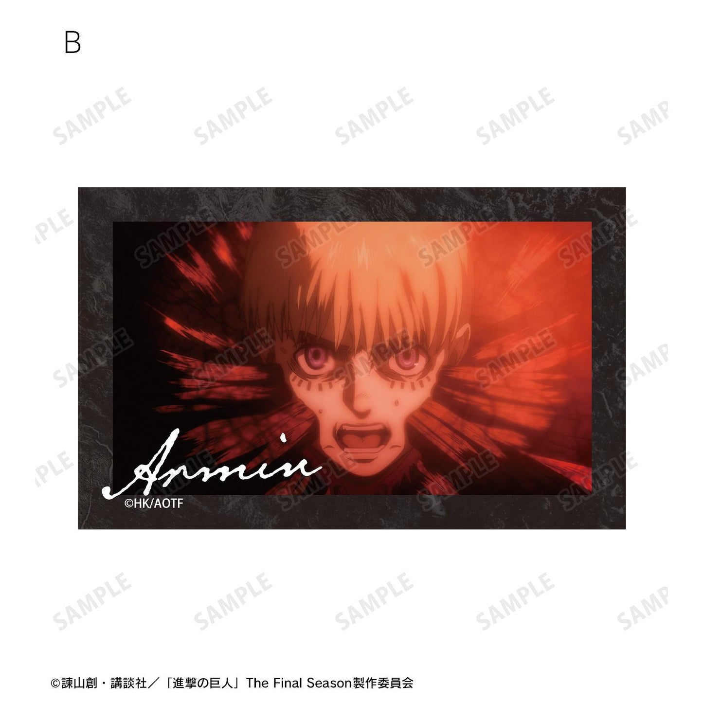 《進擊的巨人》阿爾敏 場景插畫卡2枚套裝 vol.2