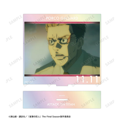 《進擊的巨人》波爾科 場景寫實極光大號亞克力立牌