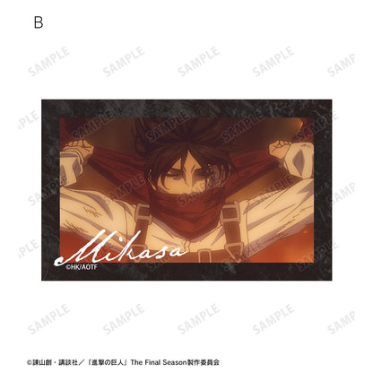 《進擊的巨人》米卡莎 場景插畫卡2枚套裝 vol.2