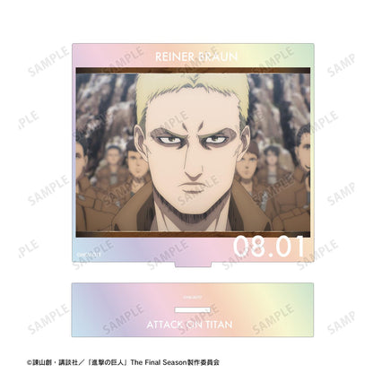 《進擊的巨人》萊納 場景插畫極光大號亞克力立牌