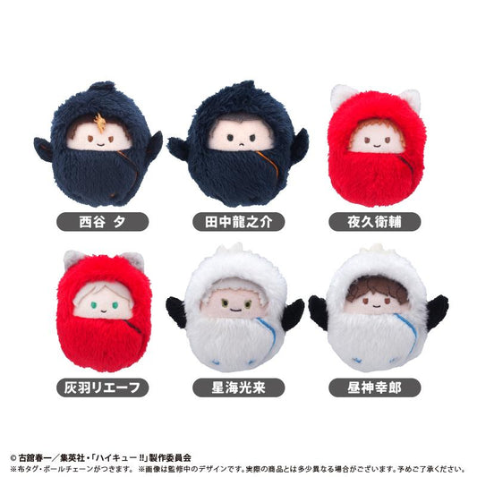 《排球少年》 くるみたぴぬい Vol.4【全套BOX／6個裝】