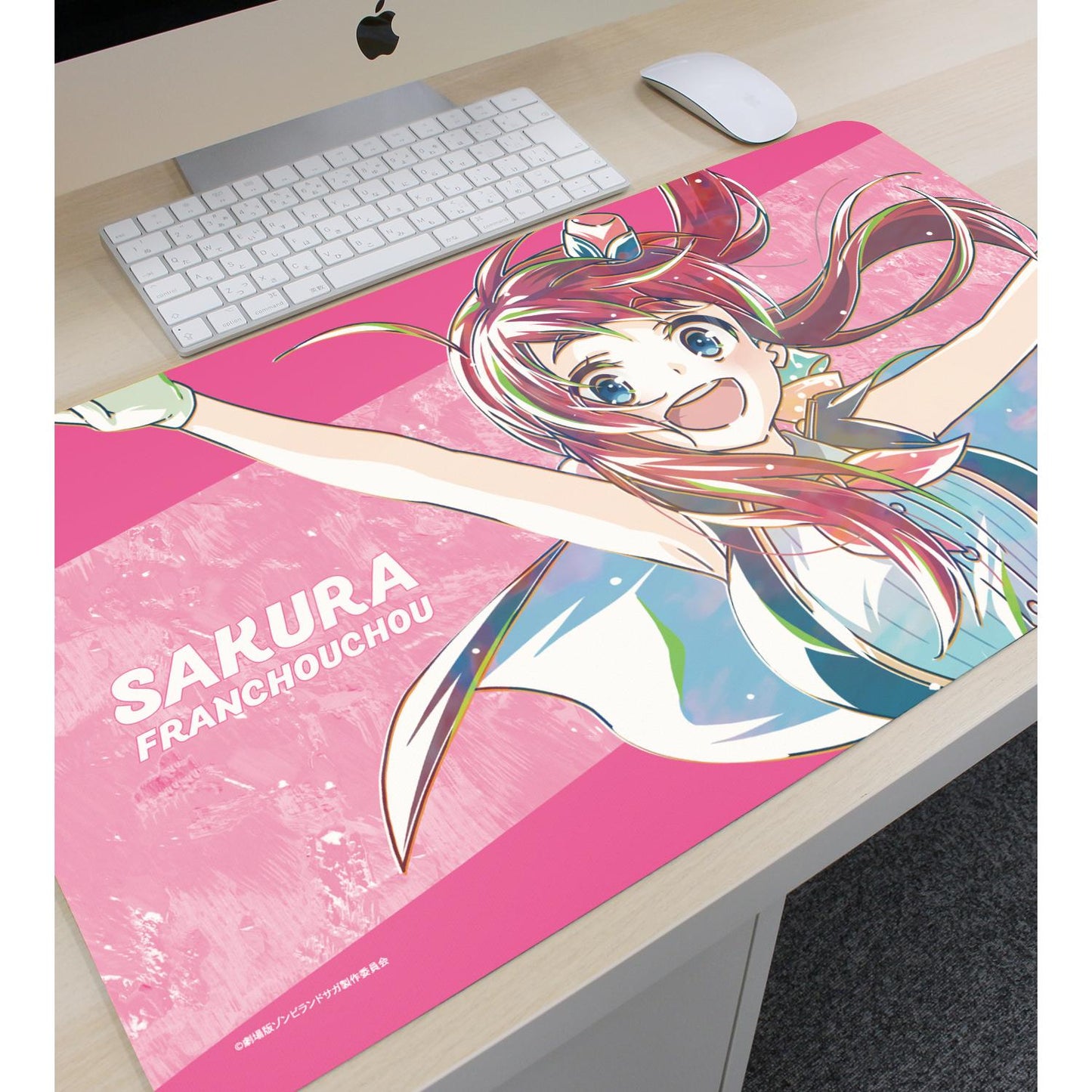 劇場版 Zombie Land Saga 夢銀河樂園_源櫻 Ani-Art 多功能桌墊