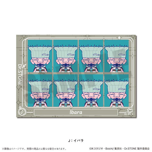 《Dr.STONE 石紀元》_にゅ〜とろ 第二彈 ID照片貼紙 J 伊巴拉