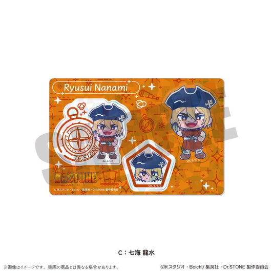 《Dr.STONE 石紀元》_にゅ〜とろ 第二彈 全息貼紙 C 七海龍水