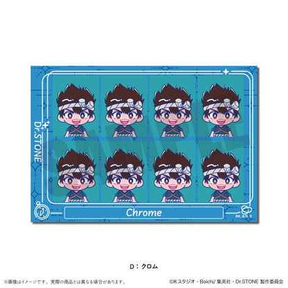 《Dr.STONE 石紀元》_にゅ〜とろ 第二彈 ID照片貼紙 D 鉻
