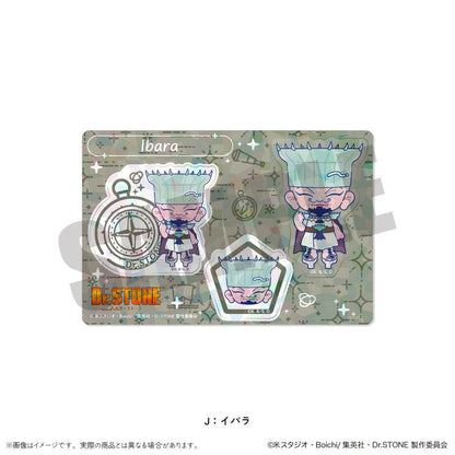 《Dr.STONE 石紀元》_にゅ〜とろ 第二彈 鐳射貼紙 J 伊巴拉