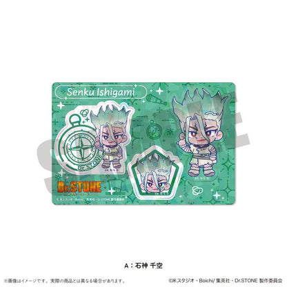 《Dr.STONE 石紀元》_にゅ〜とろ 第二彈 鐳射貼紙套裝A 石神千空