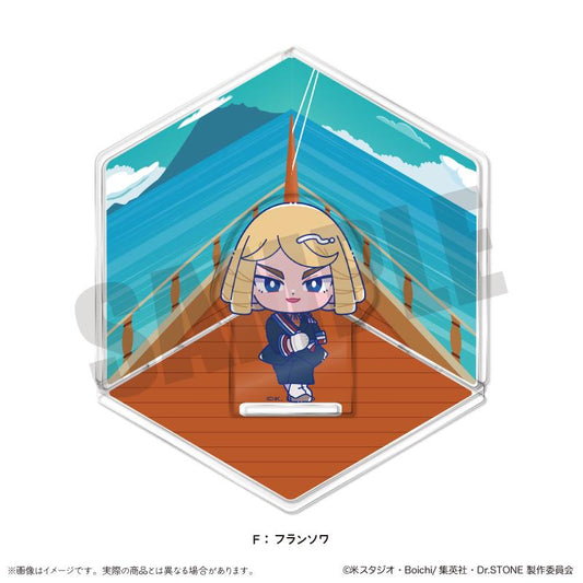 《Dr.STONE 石紀元》_にゅ〜とろ 第二彈 亞克力場景擺件 F 弗朗索瓦