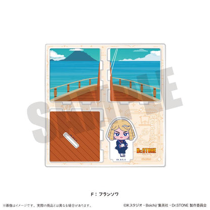 《Dr.STONE 石紀元》_にゅ〜とろ 第二彈 亞克力場景擺件 F 弗朗索瓦