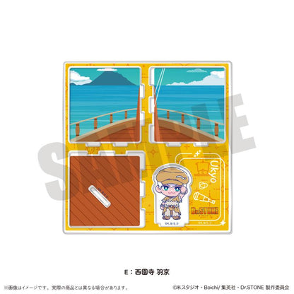 《Dr.STONE 石紀元》_にゅ〜とろ 第二彈 亞克力場景擺件 E 西園寺羽京