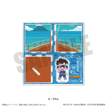 《Dr.STONE 石紀元》_にゅ〜とろ 第二彈 亞克力場景擺件 D 鉻