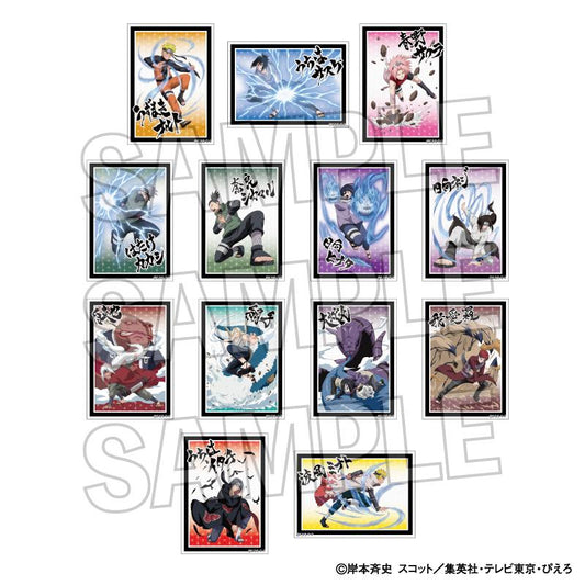 《火影忍者》疾風傳 鬥志!!收藏貼紙【BOX/13個裝】