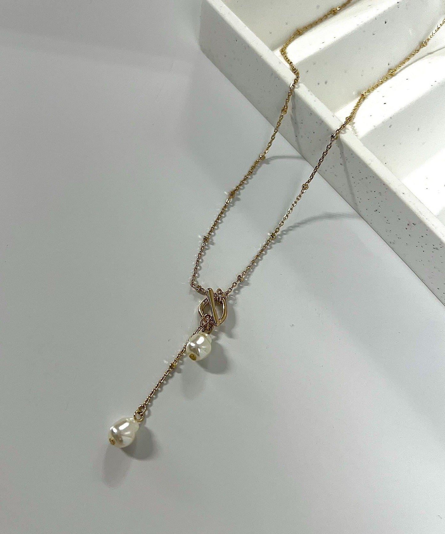 GOLDY 曼德爾珍珠項鍊