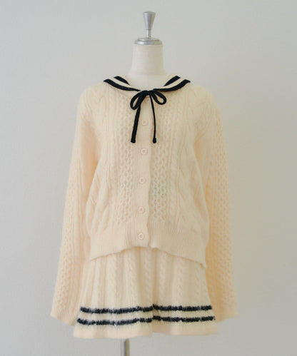 【remiセレクト】加絨麻花套裝