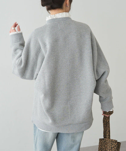 內加絨標誌刺繡衛衣