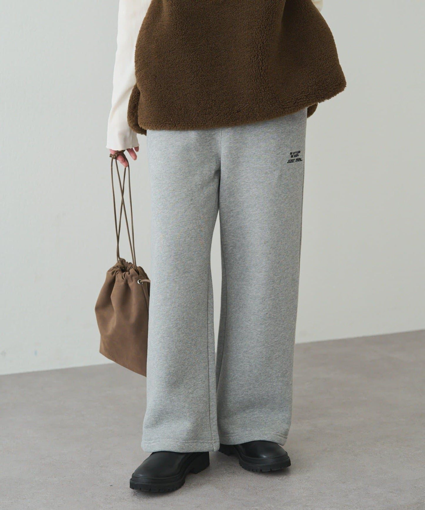 【有多種尺碼】加絨衛褲