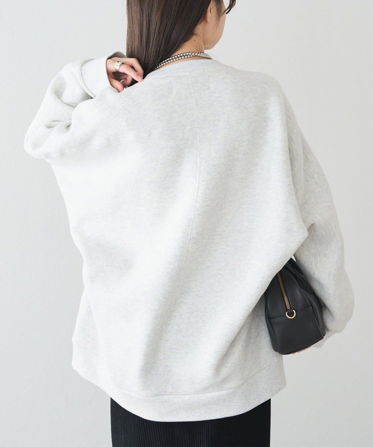 內加絨標誌刺繡衛衣