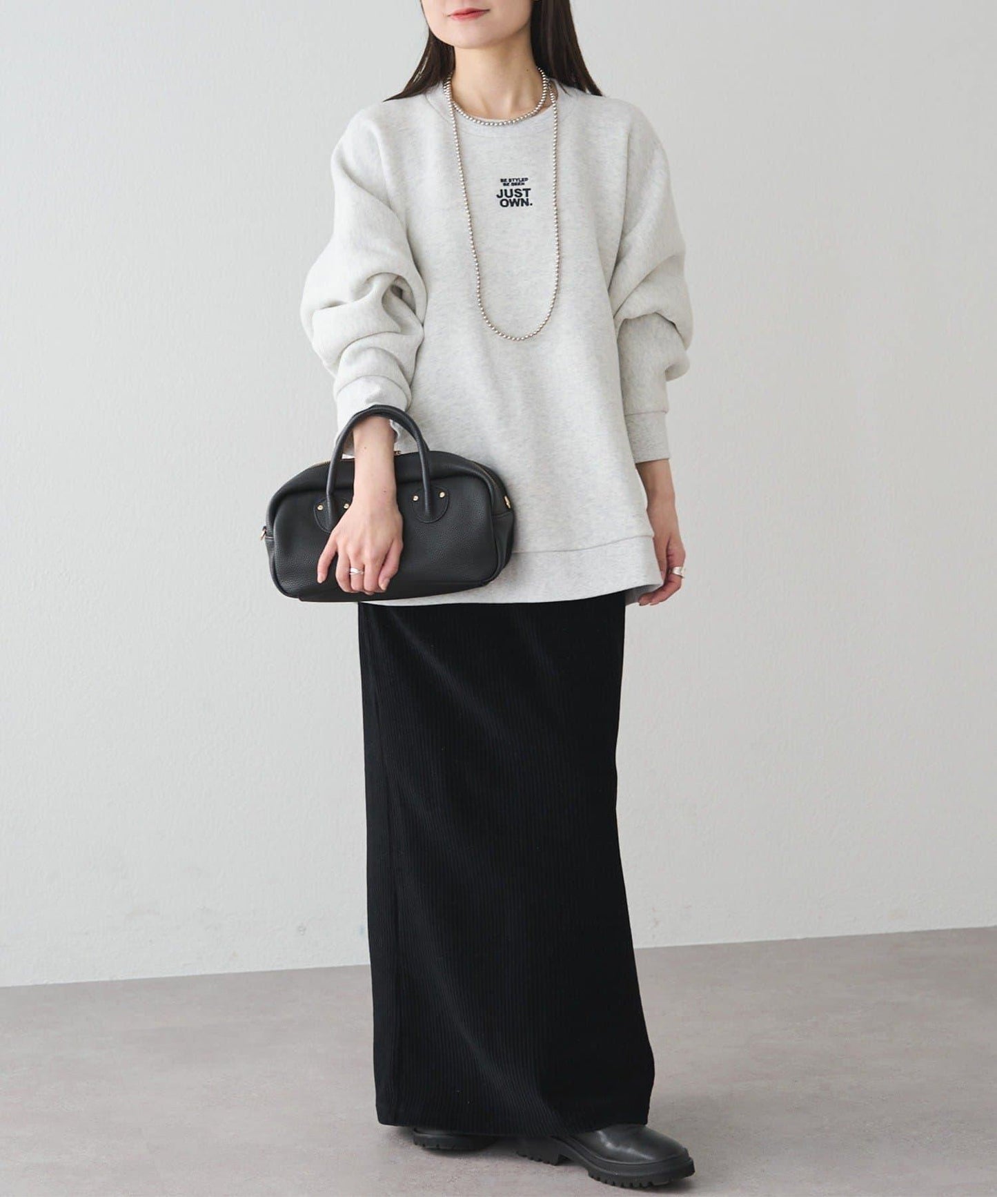 內加絨標誌刺繡衛衣