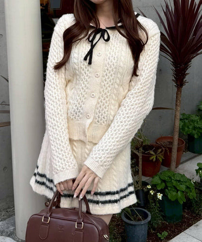 【remiセレクト】加絨麻花套裝