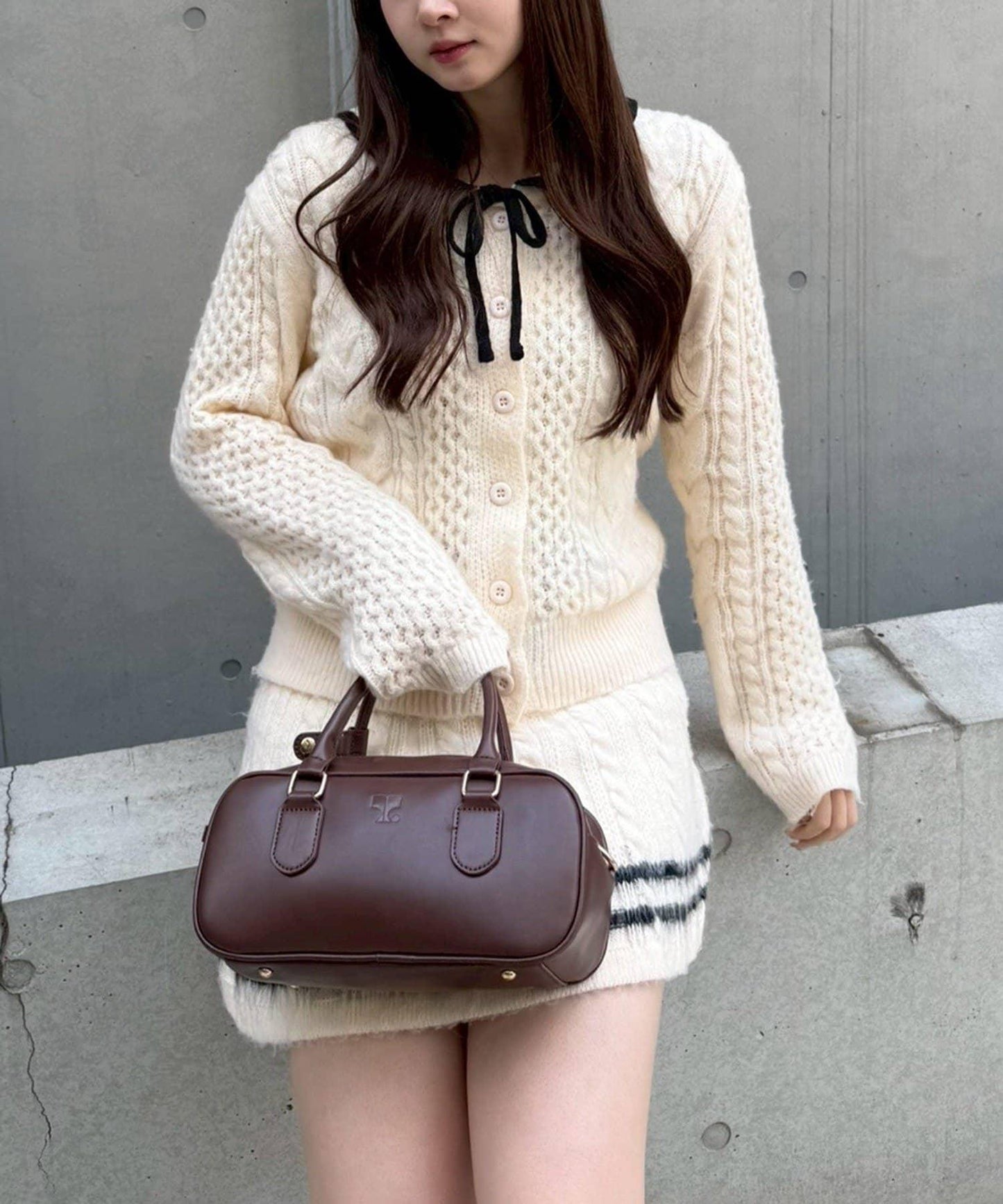 【remiセレクト】加絨麻花套裝