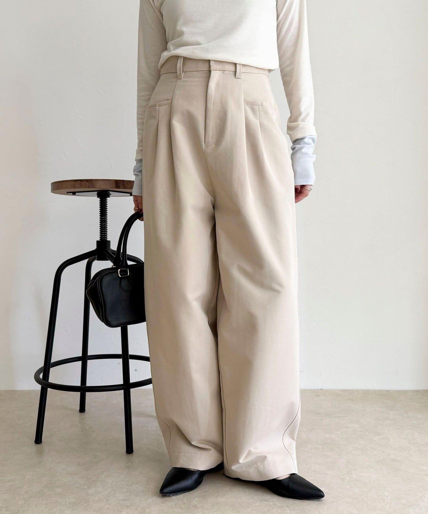 設計款口袋休閒長褲