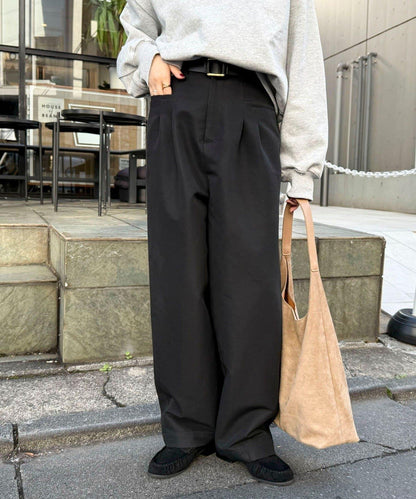 設計款口袋休閒長褲