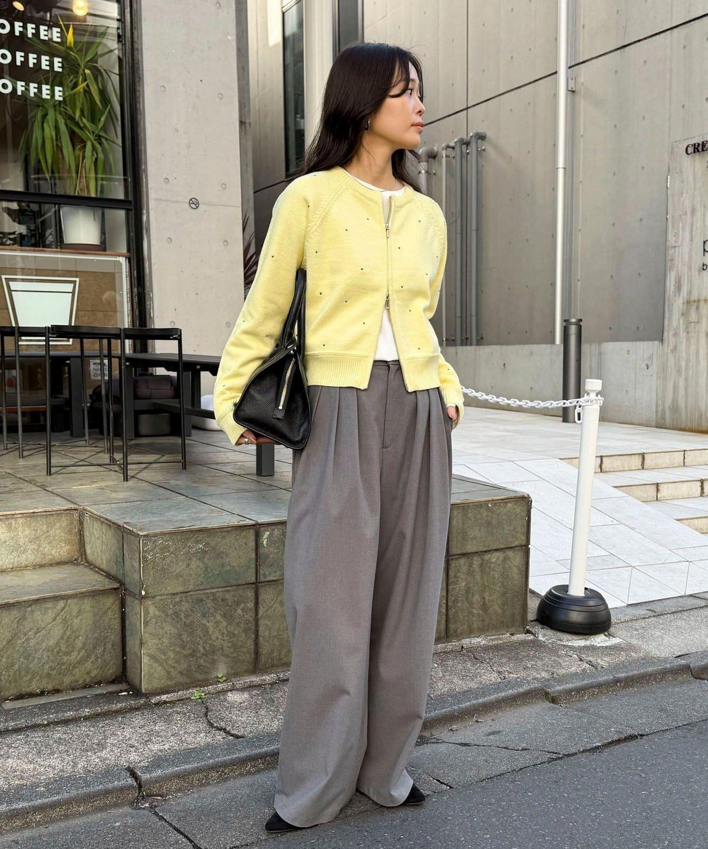 手工刺繡愛心拉鍊開衫