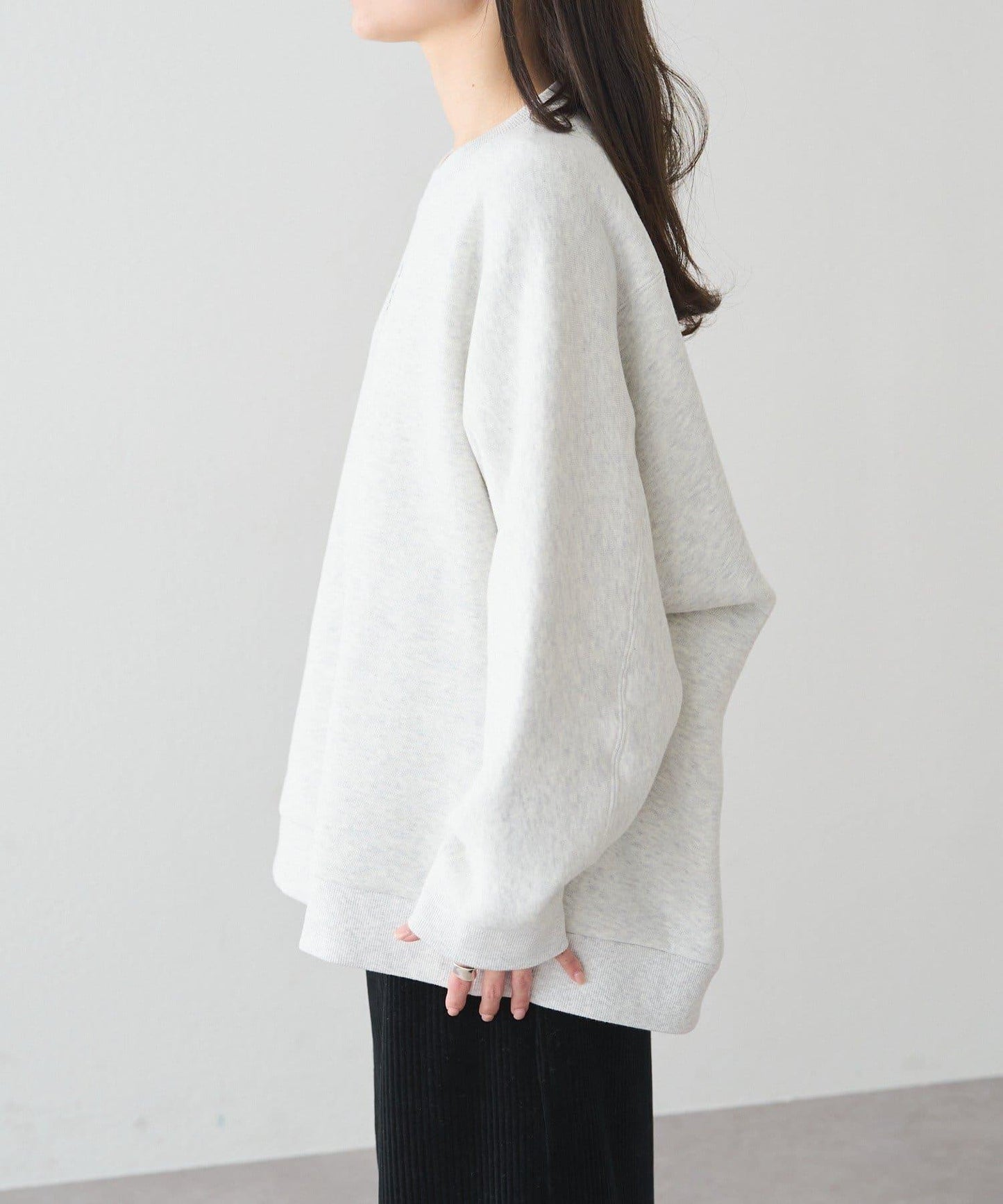 內加絨標誌刺繡衛衣